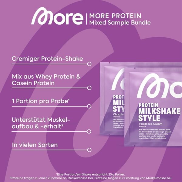 XXL Protein Box - MORE Nutrition - (Zerup, Clear Whey, Protein Iced Coffee, Protein Milkshake, Protein Sahne, Protein Grießpudding, Protein Pudding, Shaker) - Bild 5